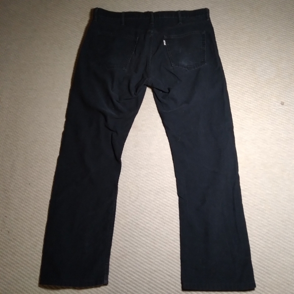 Rare* Corduroy Levi's Sz 38 Dark Blue - Picture 2 of 15